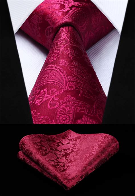 versace burgundy sequin tie and handkerchief set|men's Versace ties.